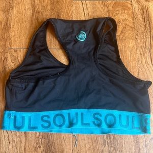 Women’s soul cycle bra, well loved